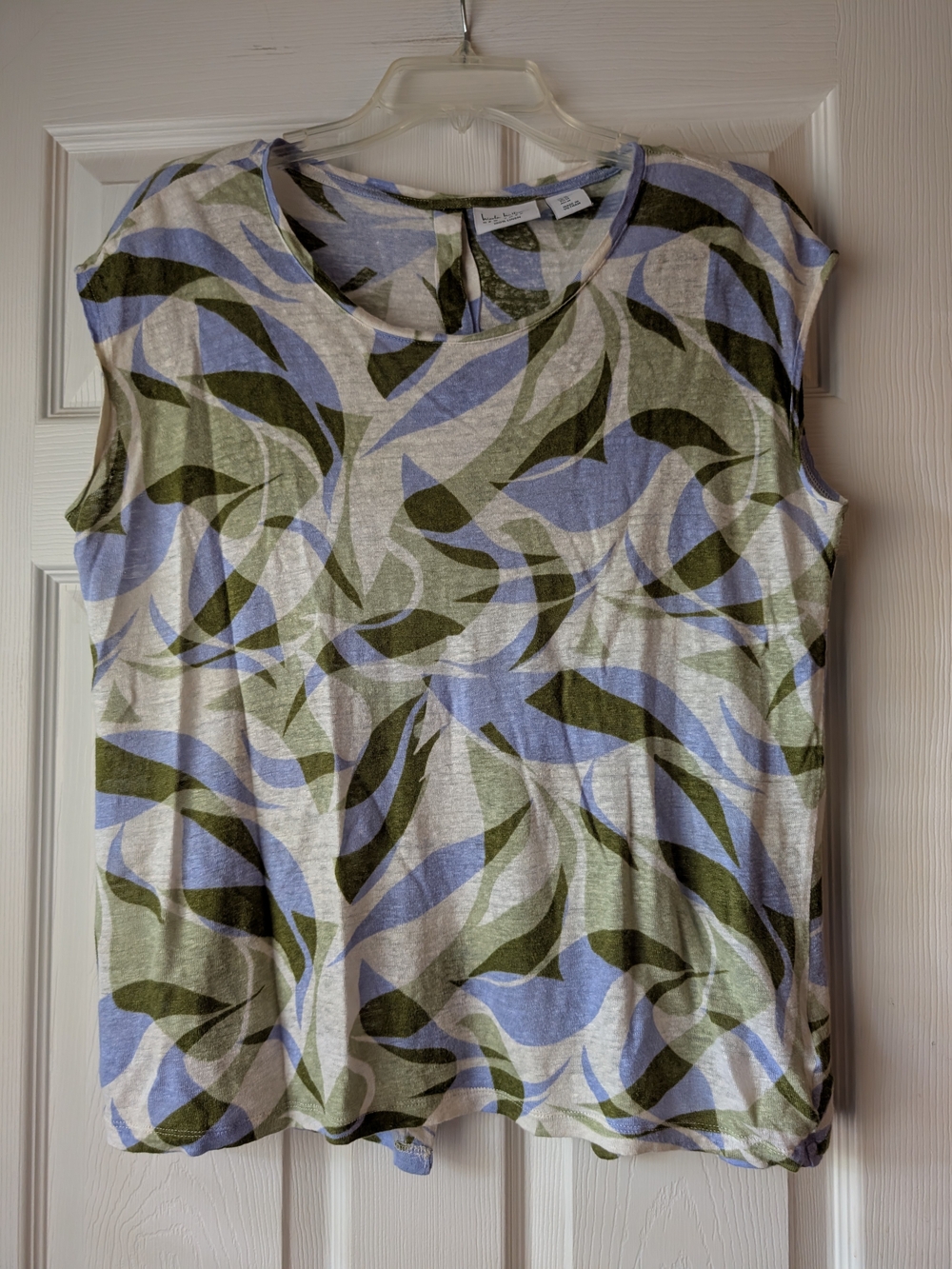 Nicole Miller Linen Top